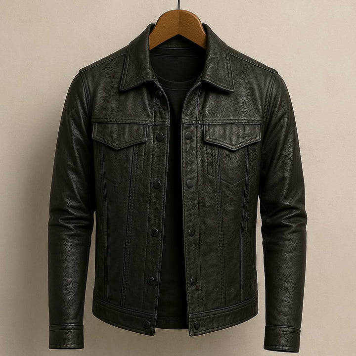 DELACROIX | VESTE EN CUIR MODERNE RIDER