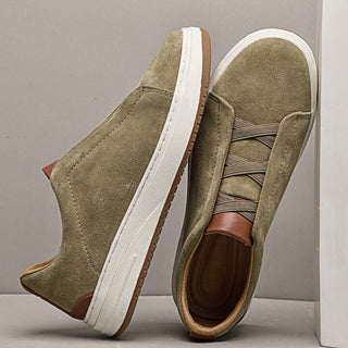 DELACROIX | CHAUSSURES SLIP-ON EN DAIM POUR HOMME