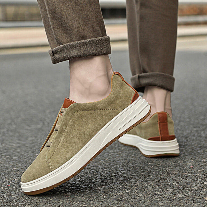 DELACROIX | CHAUSSURES SLIP-ON EN DAIM POUR HOMME