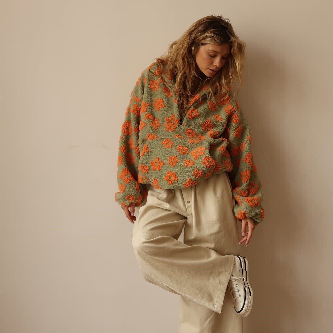 Daisy  | Veste en teddy douillette