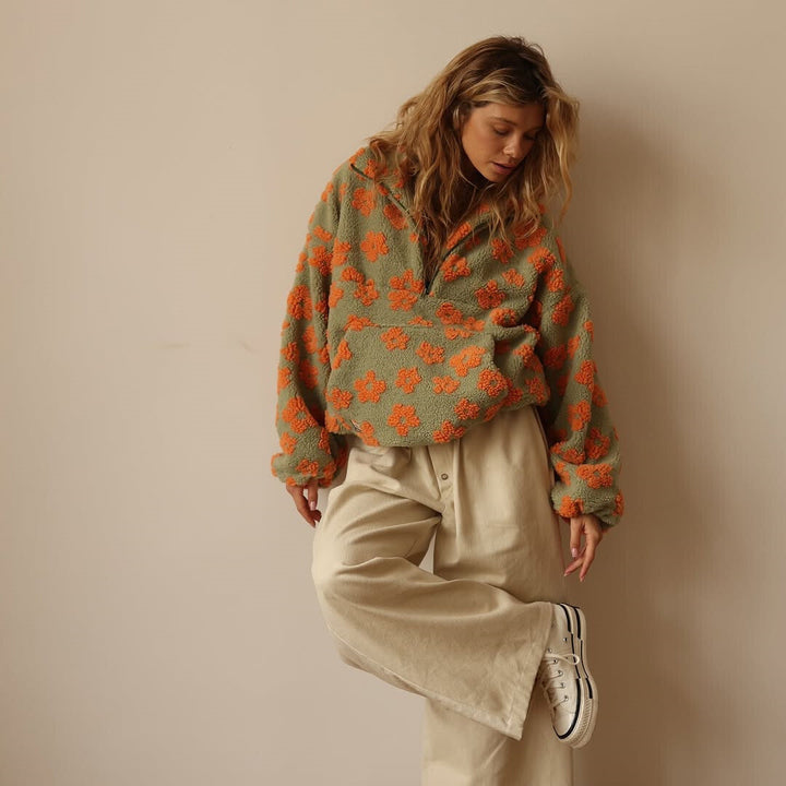 Daisy  | Veste en teddy douillette