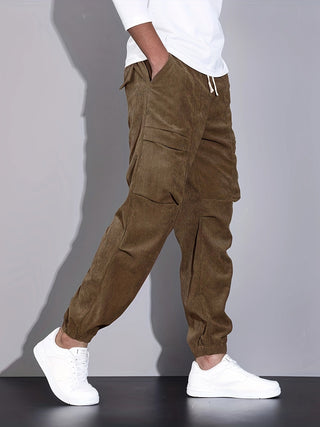 DELACROIX | PANTALON CARGO EN CORDUROY