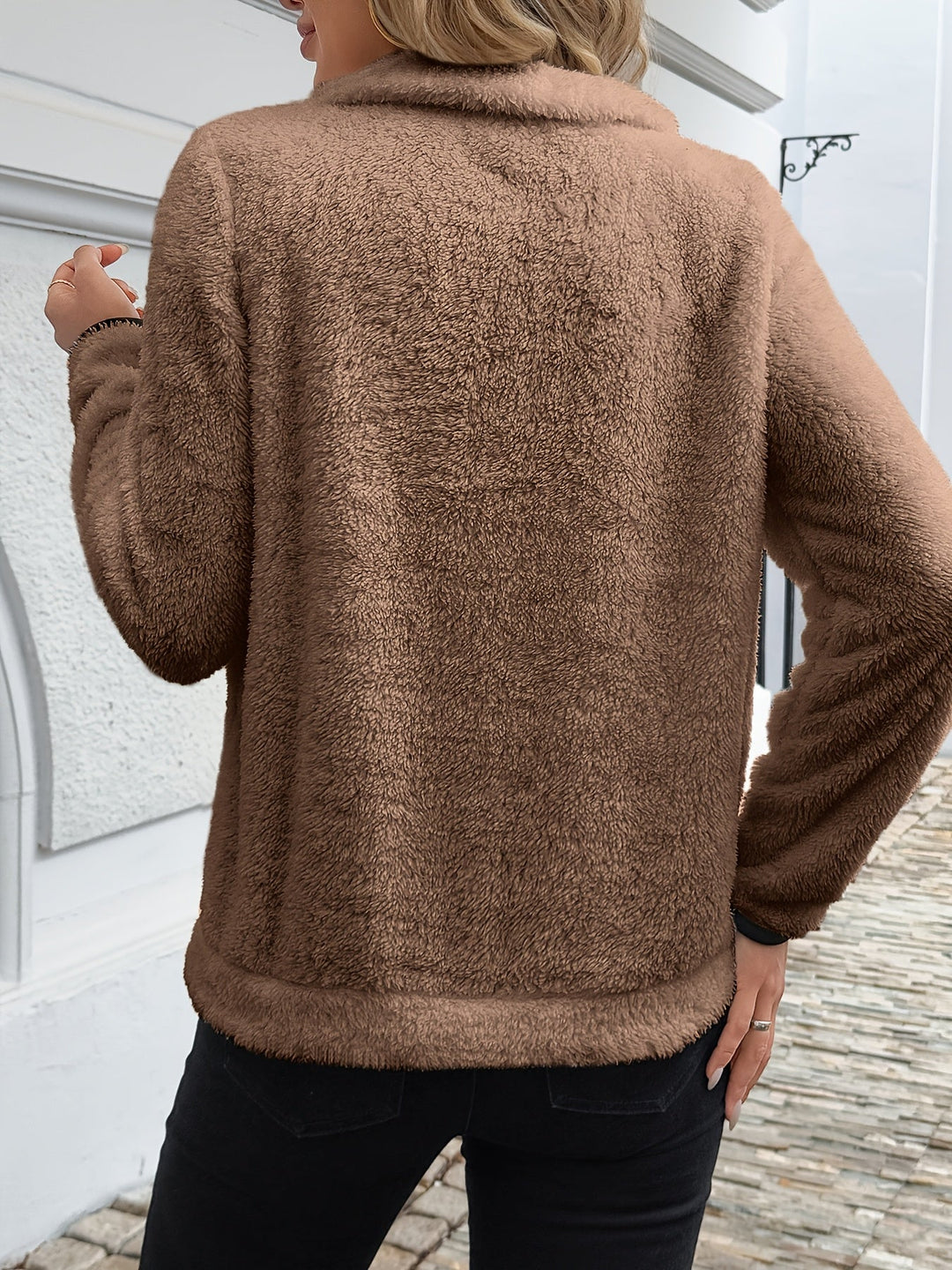 Léonie | Pull Polaire Zippé