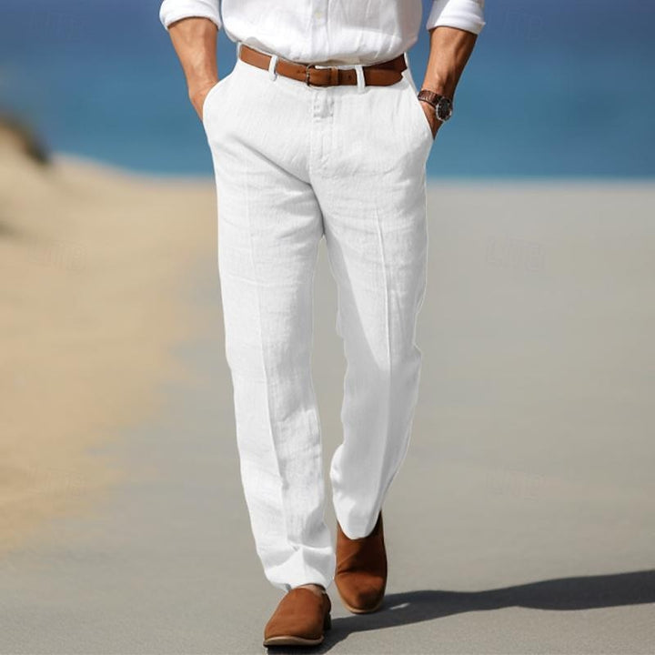 DELACROIX | PANTALON HOMME LUXE EN LIN PREMIUM