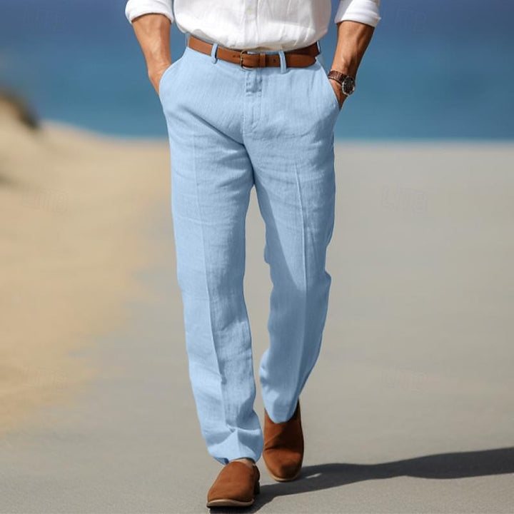 DELACROIX | PANTALON HOMME LUXE EN LIN PREMIUM