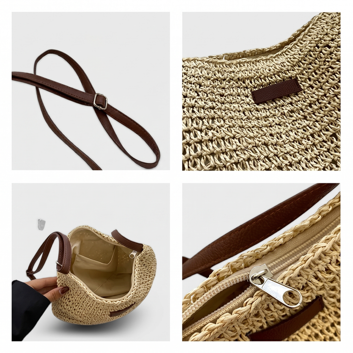 Simona | Sac tressé élégant