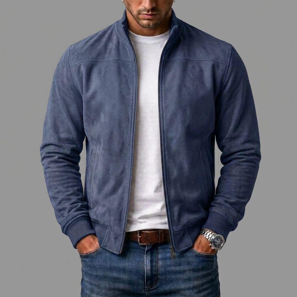 Leo | Blouson bomber en daim