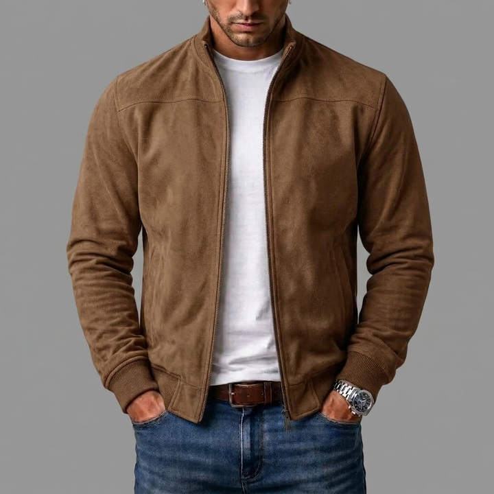 Leo | Blouson bomber en daim
