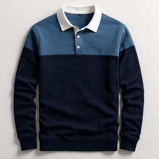 DELACROIX | POLO DE LUXE À MANCHES LONGUES