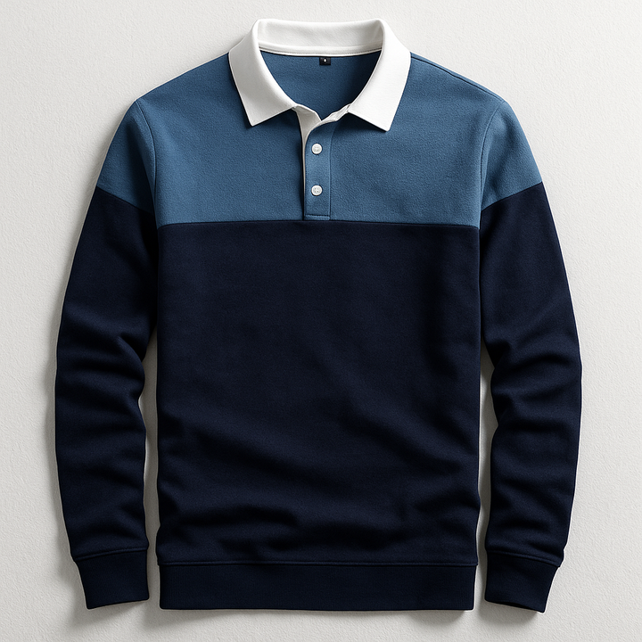 DELACROIX | POLO DE LUXE À MANCHES LONGUES