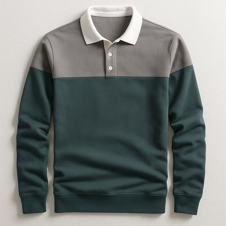 DELACROIX | POLO DE LUXE À MANCHES LONGUES