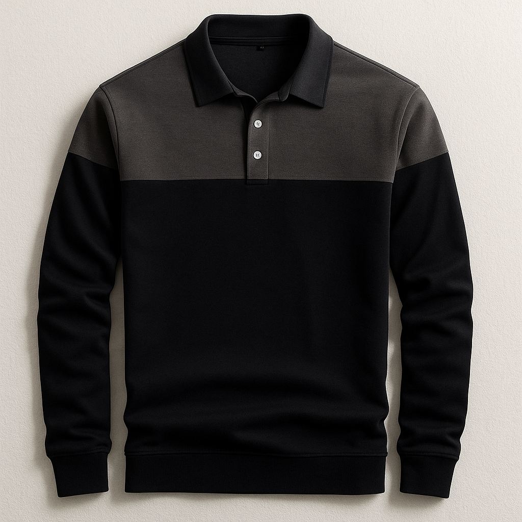 DELACROIX | POLO DE LUXE À MANCHES LONGUES