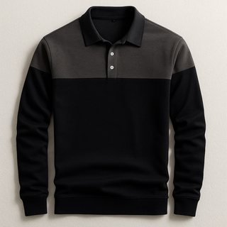 DELACROIX | POLO DE LUXE À MANCHES LONGUES