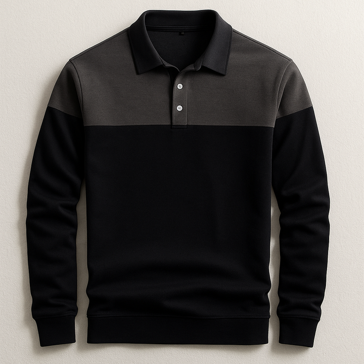 DELACROIX | POLO DE LUXE À MANCHES LONGUES