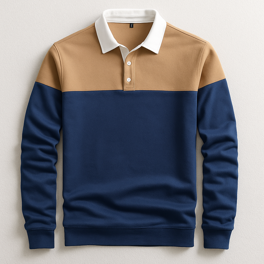 DELACROIX | POLO DE LUXE À MANCHES LONGUES
