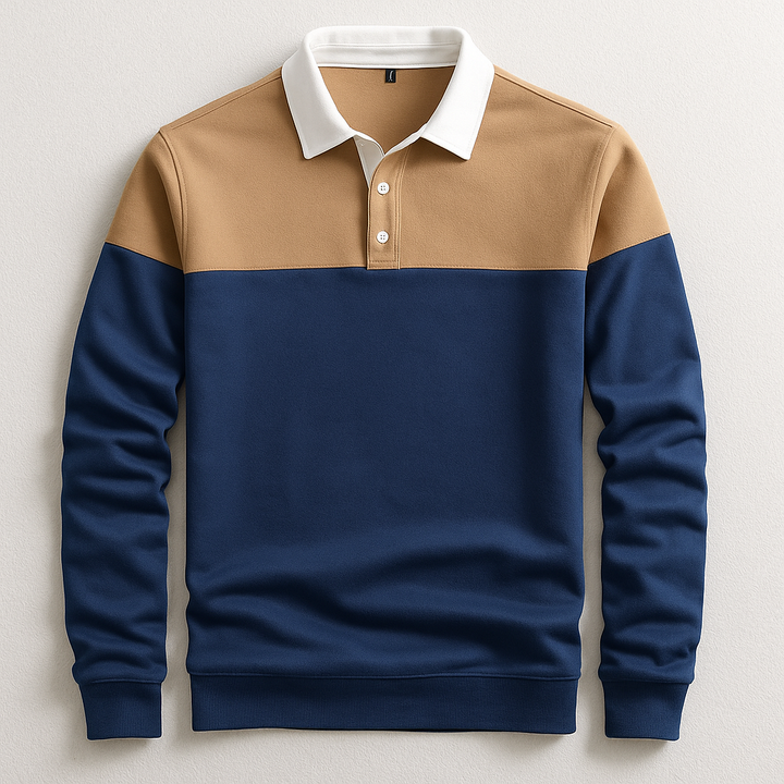 DELACROIX | POLO DE LUXE À MANCHES LONGUES