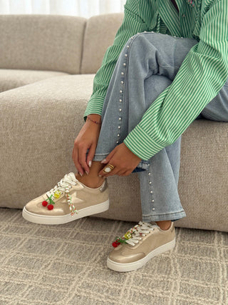 Sneakers « ADIXIA »  GOLD