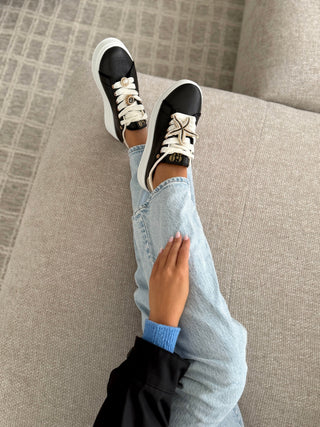 Sneakers « BRIGITTE » NOIR