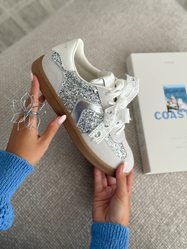 Sneakers « ANGIE » SILVER