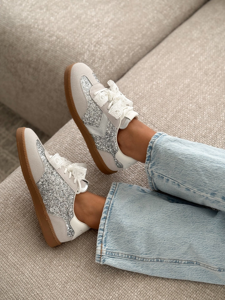Sneakers « ANGIE » SILVER