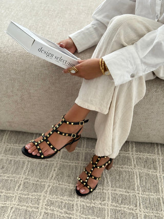 Sandales « CLAUDIA » NOIR