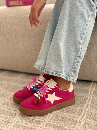 Sneakers « ESTELLE »  FUCSHIA