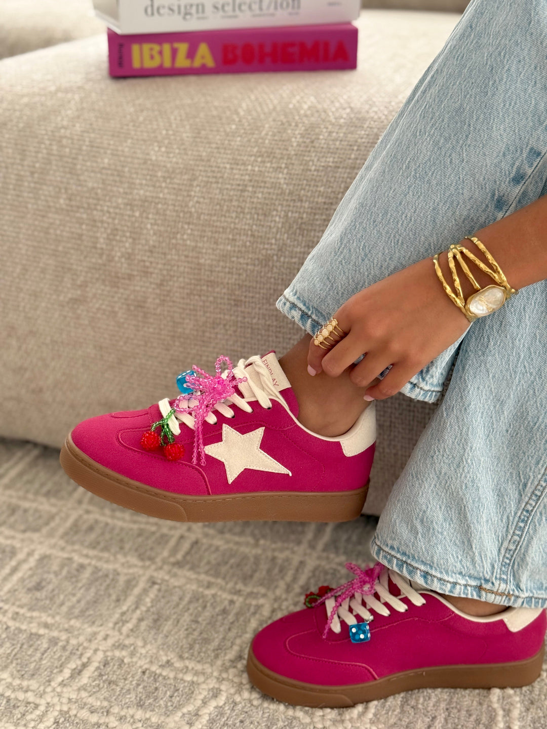 Sneakers « ESTELLE »  FUCSHIA