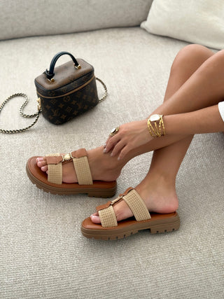 Sandales « CATHERINE » BEIGE