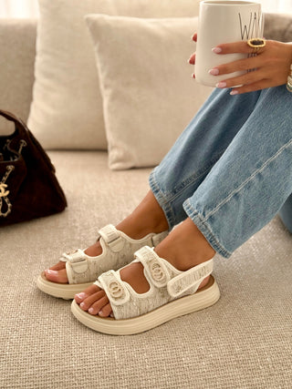 Sandales « FALONE » BEIGE