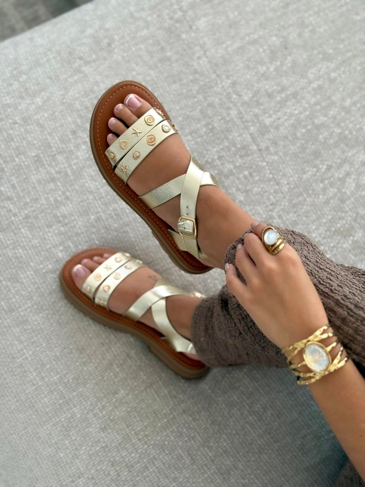 Sandales « FAUVE » GOLD