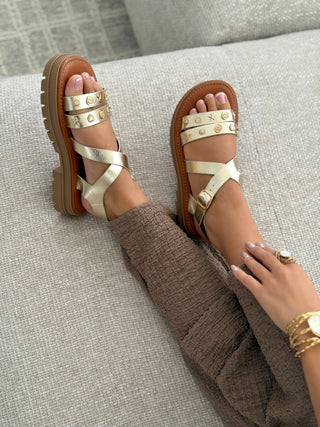 Sandales « FAUVE » GOLD
