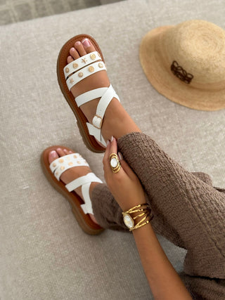 Sandales « MALVINA » BLANC