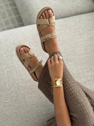 Sandales « ROBINE » TAUPE