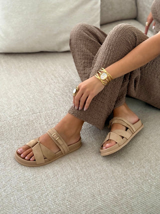 Sandales « ROBINE » TAUPE