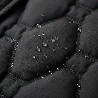 Briseida | Long manteau en duvet avec capuche