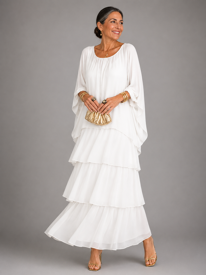 Juliette | Robe Longue Élégante et Fluide