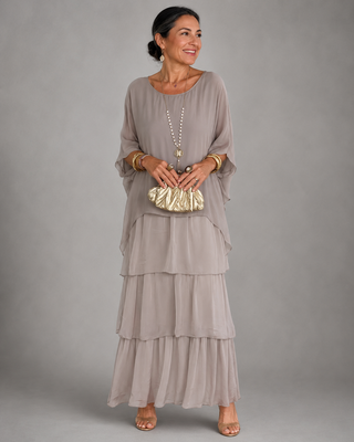 Juliette | Robe Longue Élégante et Fluide