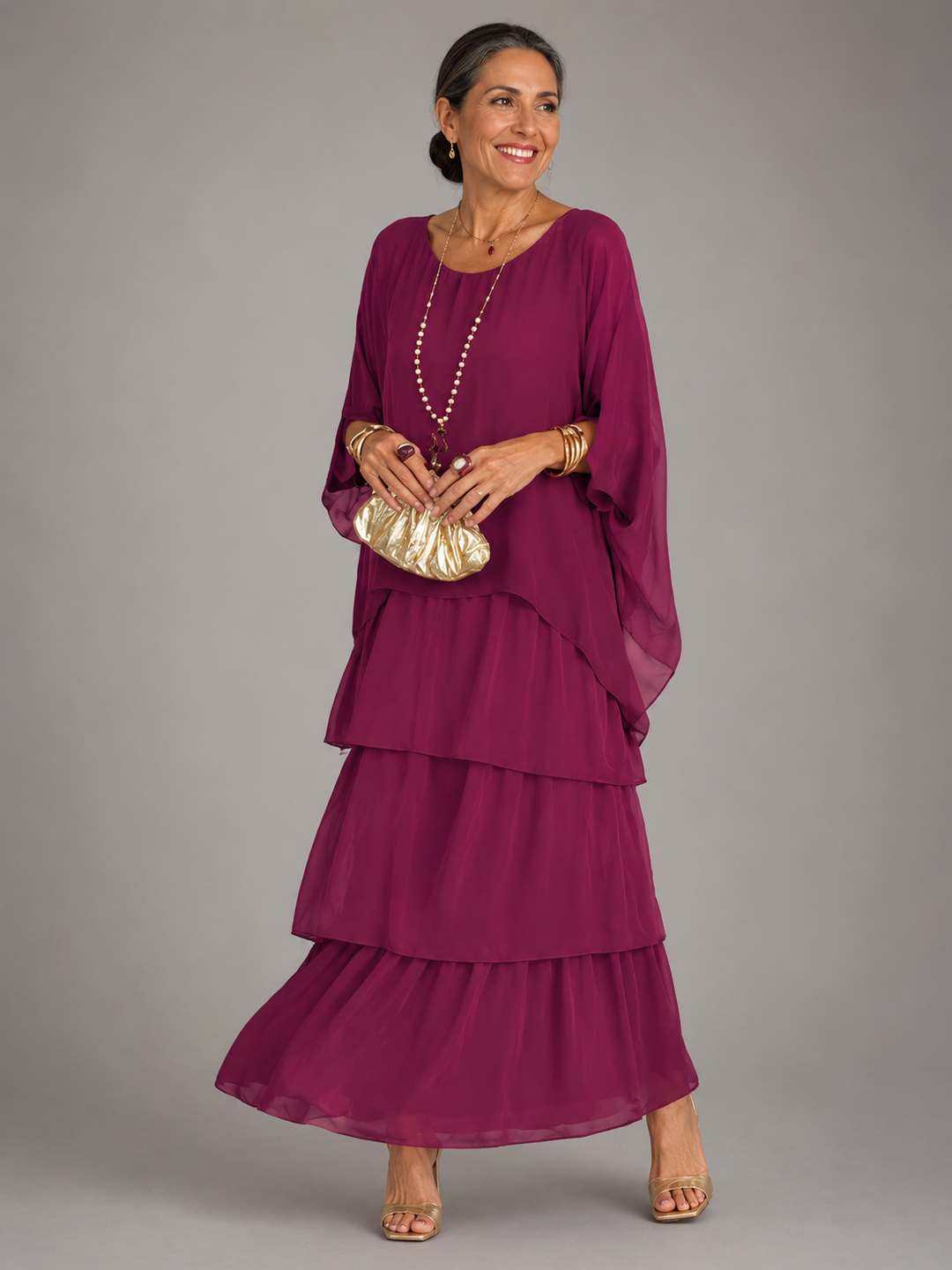 Juliette | Robe Longue Élégante et Fluide