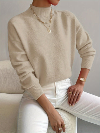 Léa | Pull Col Montant Doux