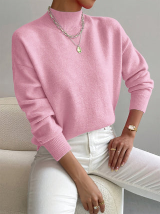 Léa | Pull Col Montant Doux