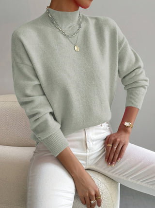 Léa | Pull Col Montant Doux