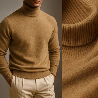 DELACROIX | PULL À COL MONTANT POUR HOMME