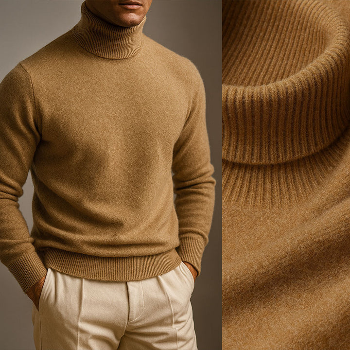 DELACROIX | PULL À COL MONTANT POUR HOMME
