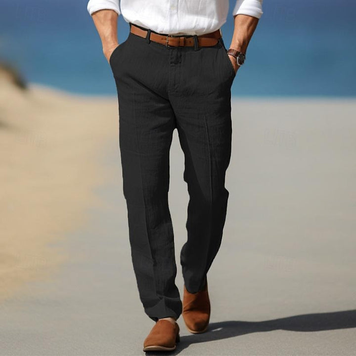 DELACROIX | PANTALON HOMME LUXE EN LIN PREMIUM