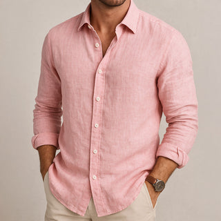 VALLURE | CHEMISE ESSENTIELLE EN LIN POUR HOMME