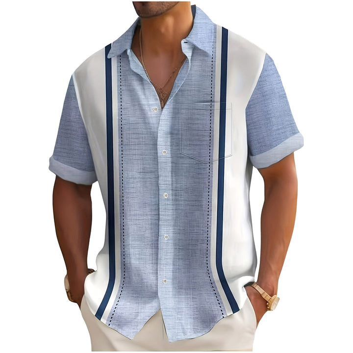 Gabriel | Chemise Rayée Élégante