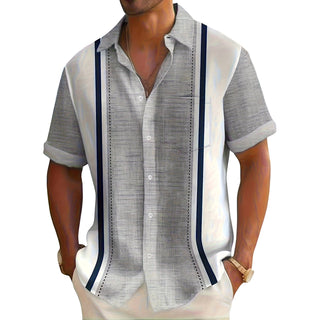 Gabriel | Chemise Rayée Élégante