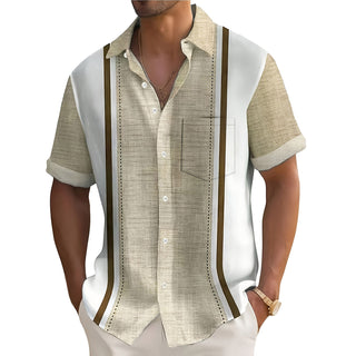 Gabriel | Chemise Rayée Élégante