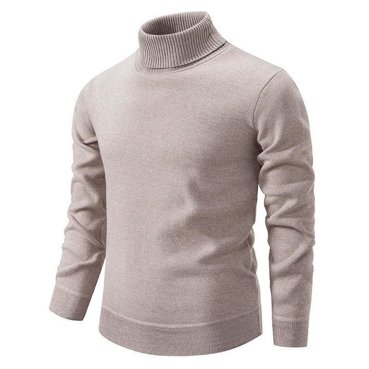 Franck | Élégant Pull Col Roulé