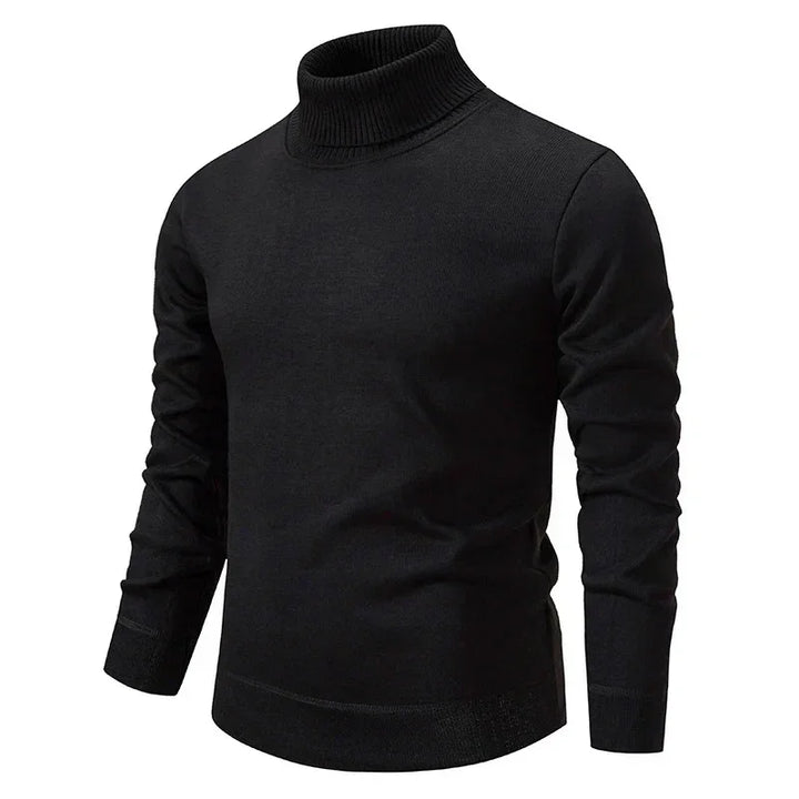 Franck | Élégant Pull Col Roulé